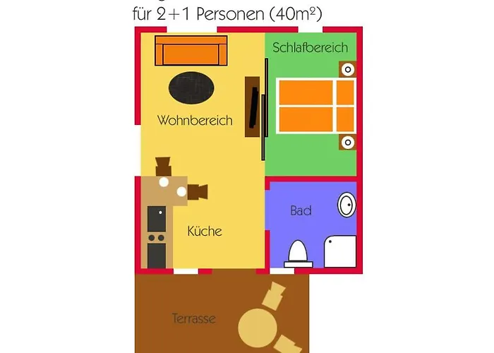 아파트 Duenenhaeuser Unserusedomde Ca40qm Mit Parkplatz Direkt Am 3i1 우케리츠